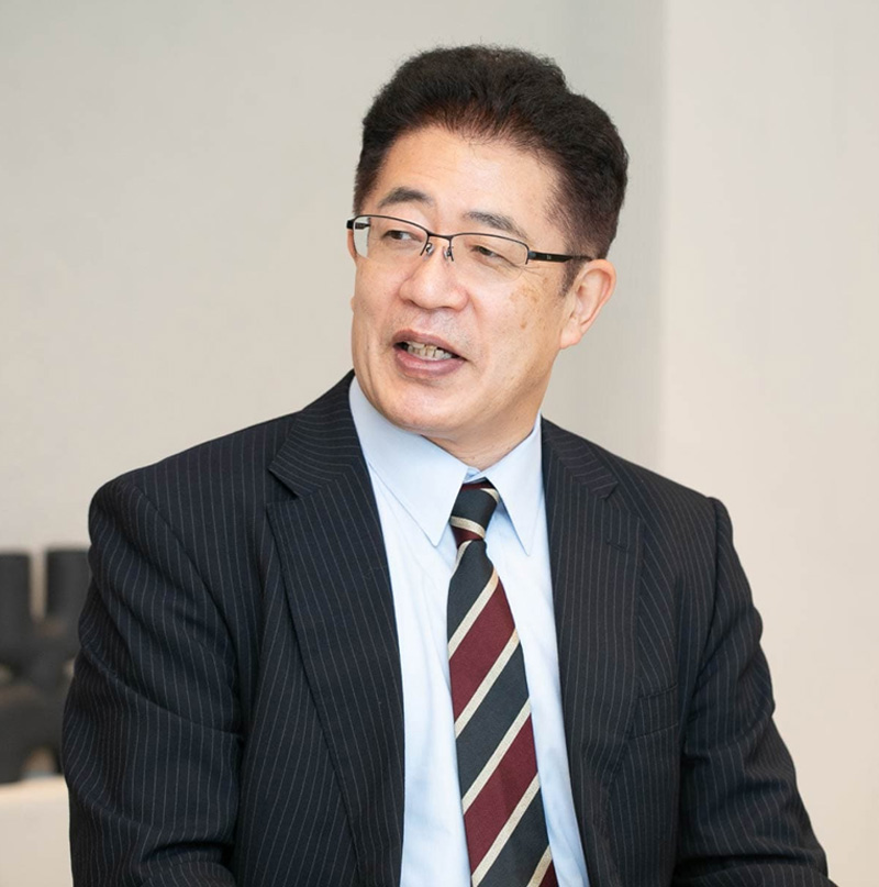 代表取締役社長写真